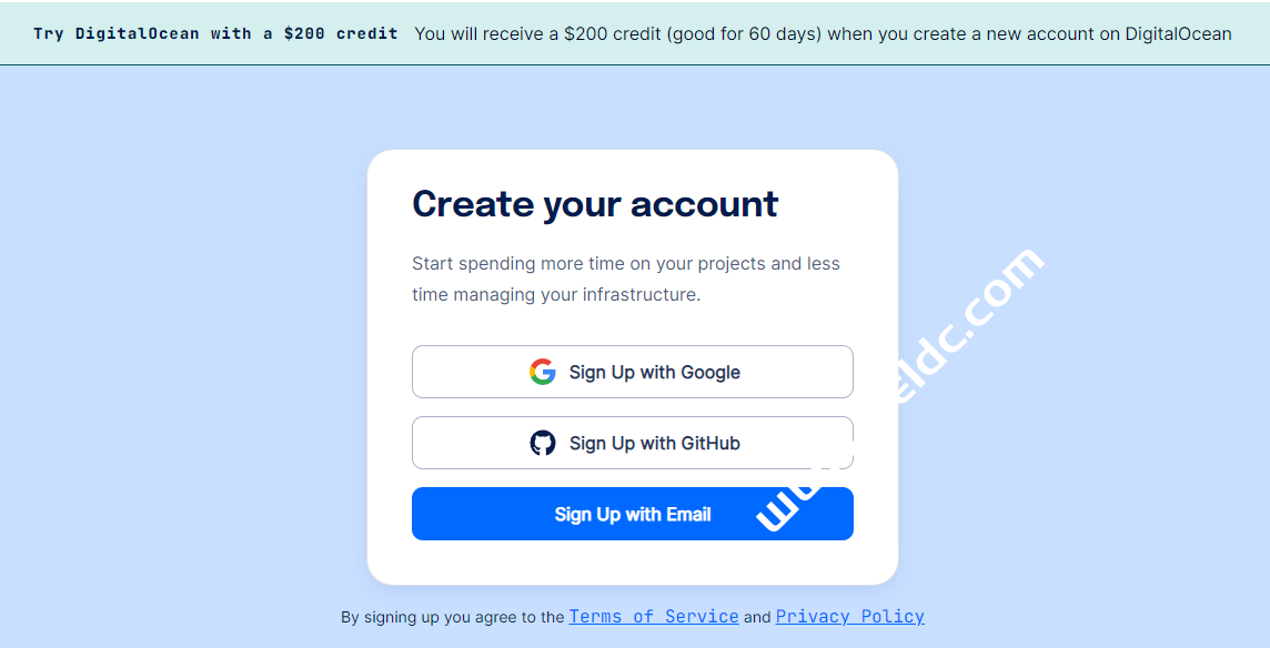 DigitalOcean：新用户注册赠送$200账户余额 有效期60天（附注册申请激活过程）