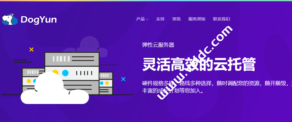 DogYun（狗云）：香港VPS特价促销，1核1G内存20GB SSD，10M带宽月流量500GB，年付168元起