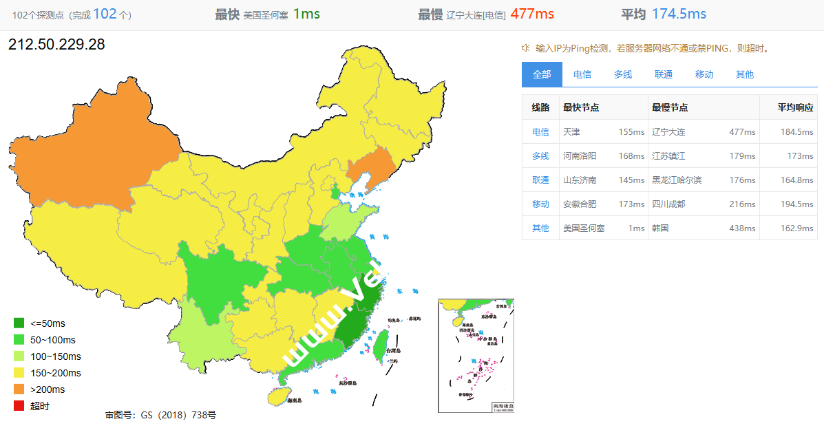 搬瓦工：新增的美国弗里蒙特 FMT8 机房怎么样？性能/网络/流媒体及游戏区域限制等数据分享