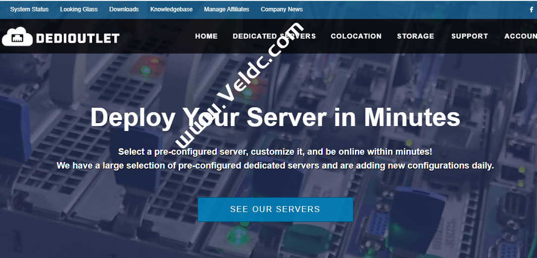 DediOutlet：美国服务器租用，可选凤凰城/堪萨斯城机房，1Gbps端口月流量100TB，月付45美元起