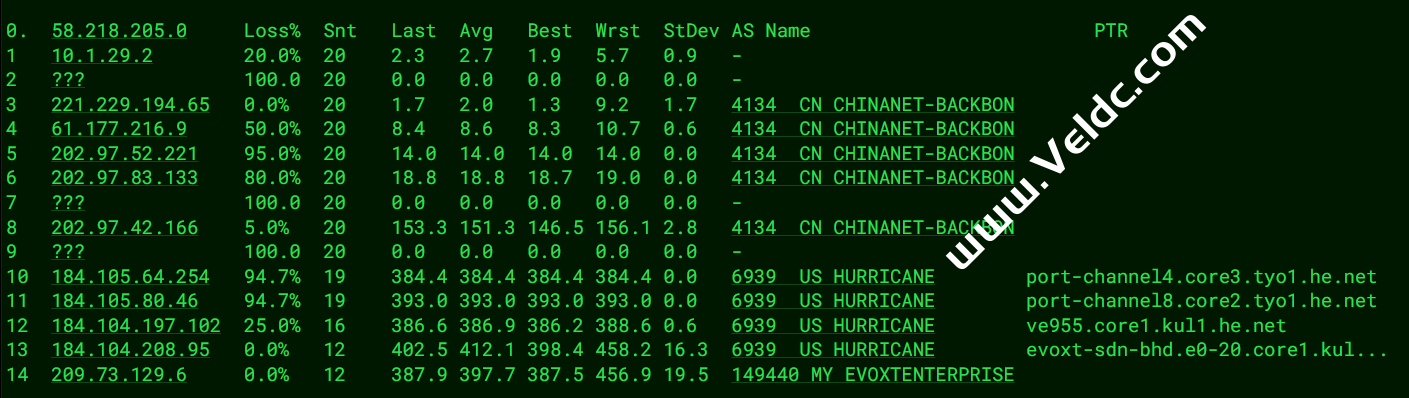 Evoxt：马来西亚VPS最新测评，性能/网络/流媒体等数据分享