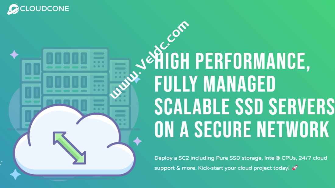 CloudCone：SC2云服务器优惠，1核0.5GB内存10 GB SSD/1Gbps@2TB月流量，免费备份/快照，月付$ 1.65起