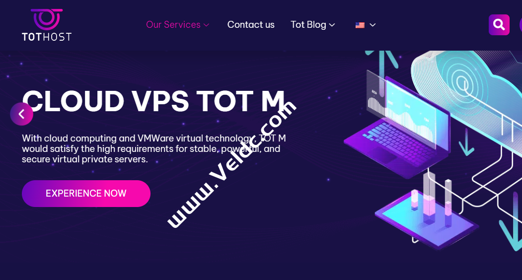 TotHost：越南VPS，可选VNPT/CMC线路，适用于电信/移动/联通用户，100Mbps不限流量，月付$2.4起