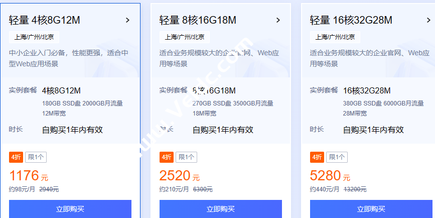 腾讯云：年末感恩回馈，年度爆款2核2G4M云服务器118元/年，新老用户同享，香港/新加坡等地2核2G20M轻量云月付40元起