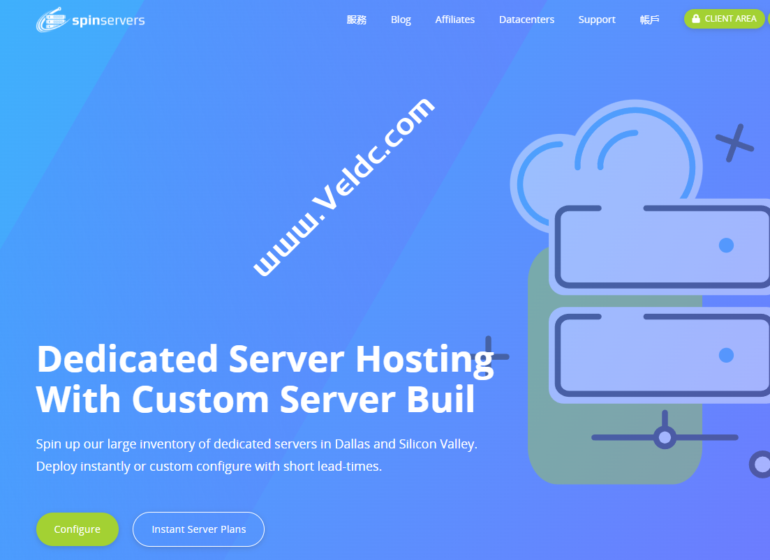 SpinServers：双旦促销，美国服务器，可选圣何塞/达拉斯机房，E3-1280v5/32GB/1TB NVMe/1Gbps@不限流量，月付$59起